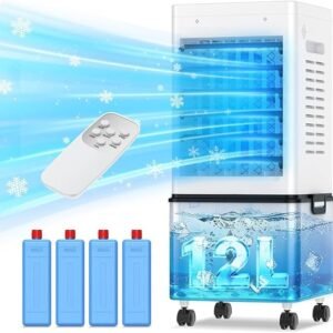 Kidali 45W 12L Bladeless Portable Air Cooler