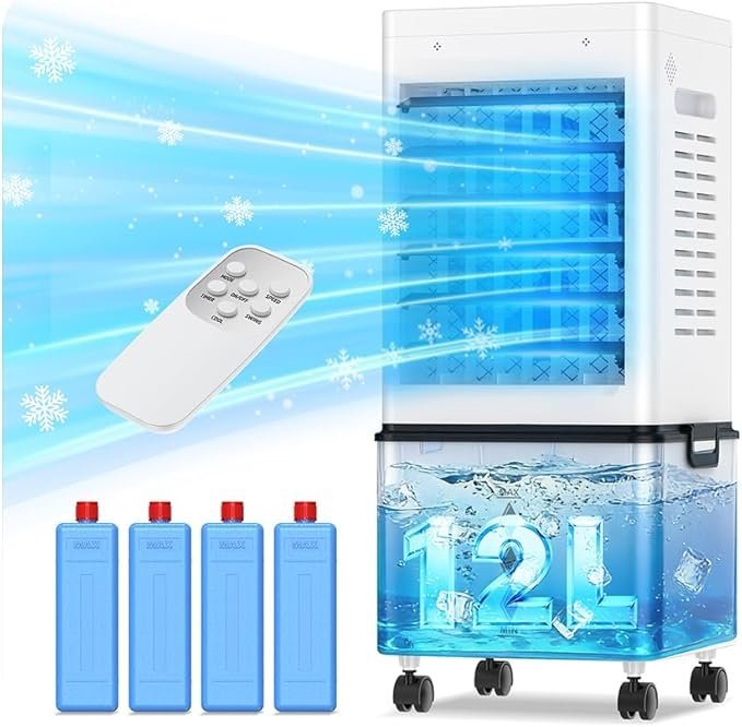 Kidali 45W 12L Bladeless Portable Air Cooler