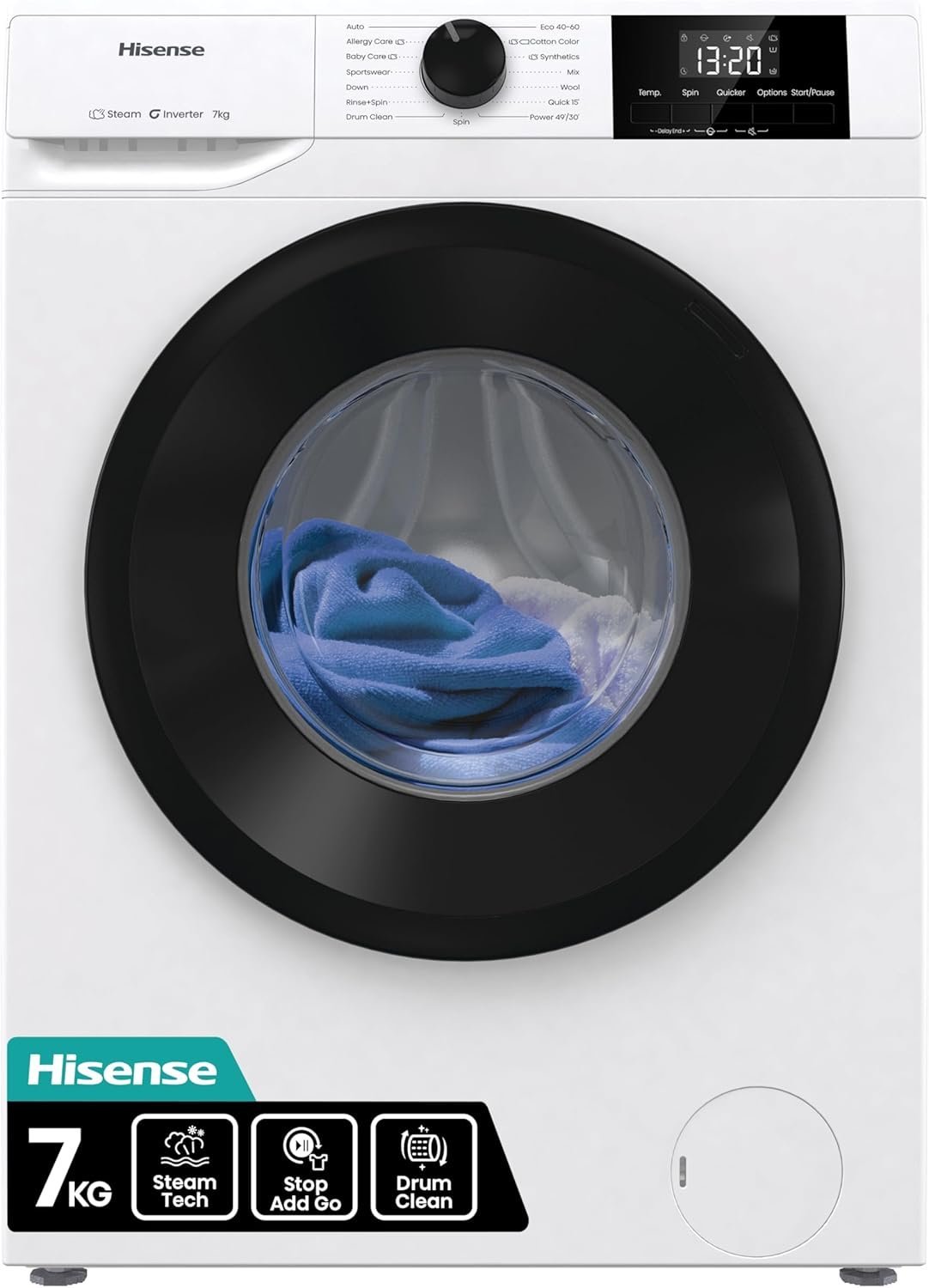 Hisense WF1G7021BW 7kg 1200rpm Washing Machine