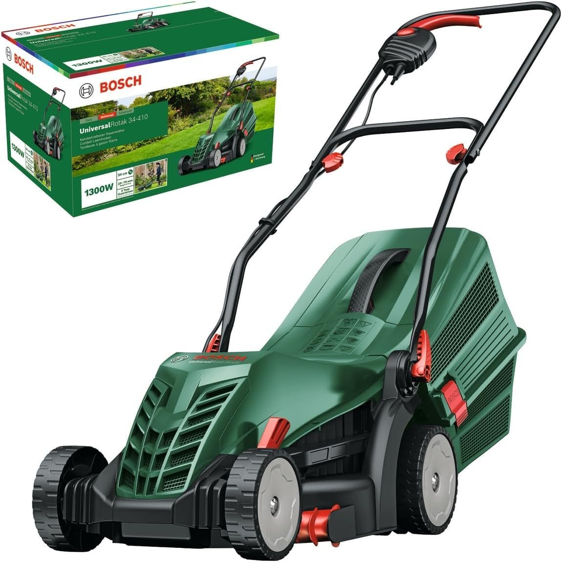 LawnMaster MX 24V 34cm Cordless Lawn Mower Kit